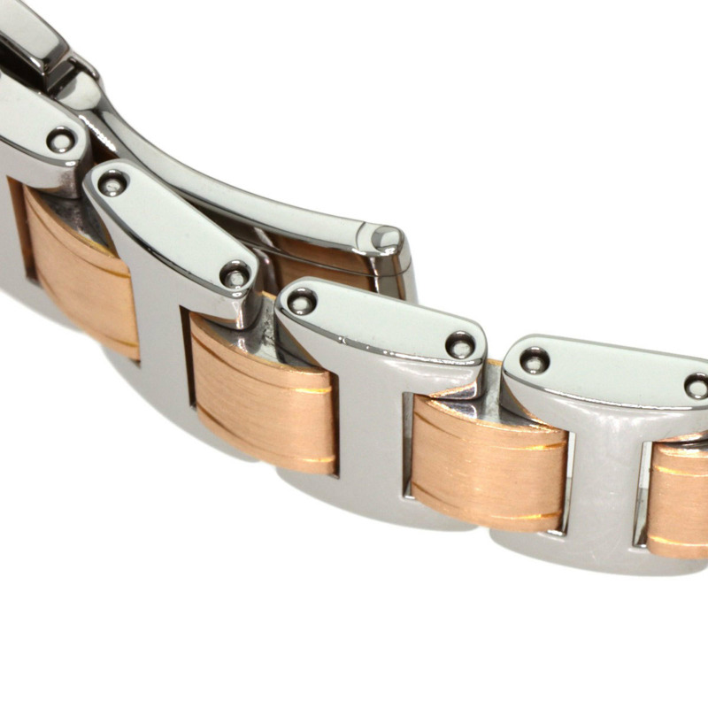 寶格麗 BBLP26SG 女士腕錶，精鋼/SSx18KPG/18KPG-17