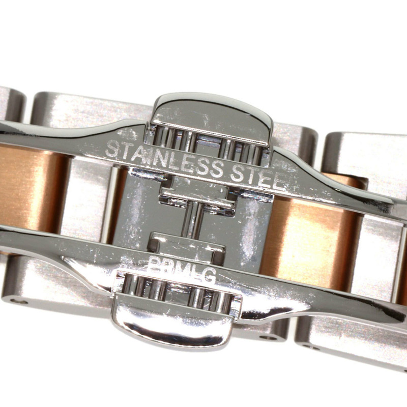 寶格麗 BBLP26SG 女士腕錶，精鋼/SSx18KPG/18KPG-18