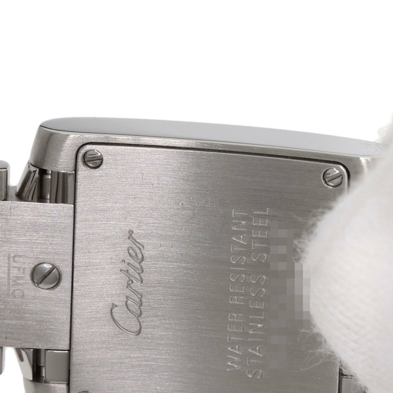 卡地亞 Tank Française W51008Q3 SM 女士精鋼腕錶-20