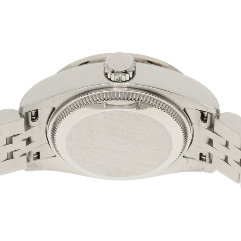 勞力士 179384G Datejust 10 件組鑲鑽錶圈腕錶，精鋼/SS/18K 白金材質，鑲鑽，女士款-6