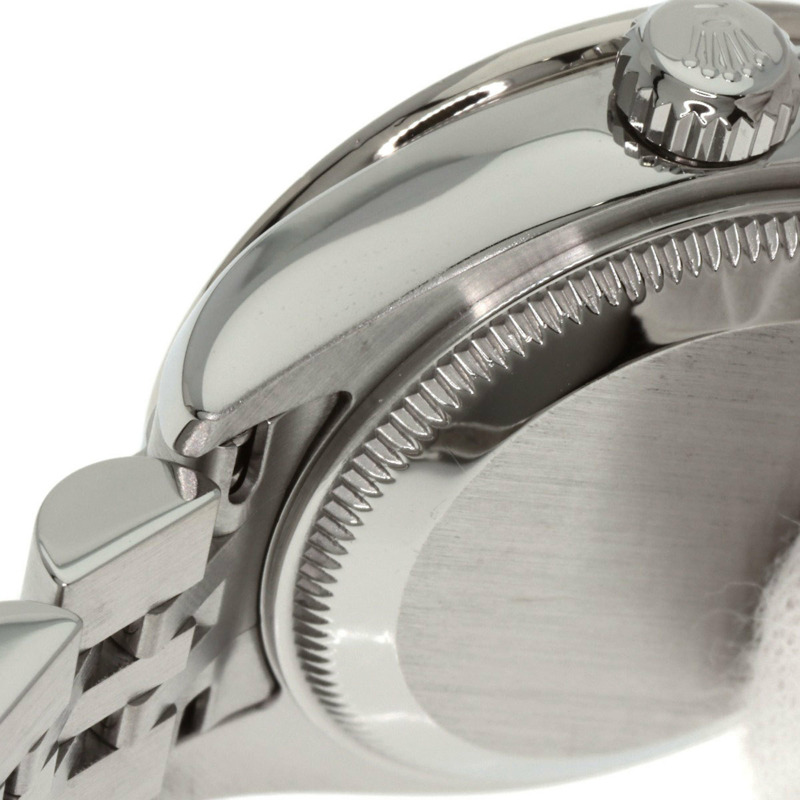 勞力士 179384G Datejust 10 件組鑲鑽錶圈腕錶，精鋼/SS/18K 白金材質，鑲鑽，女士款-10