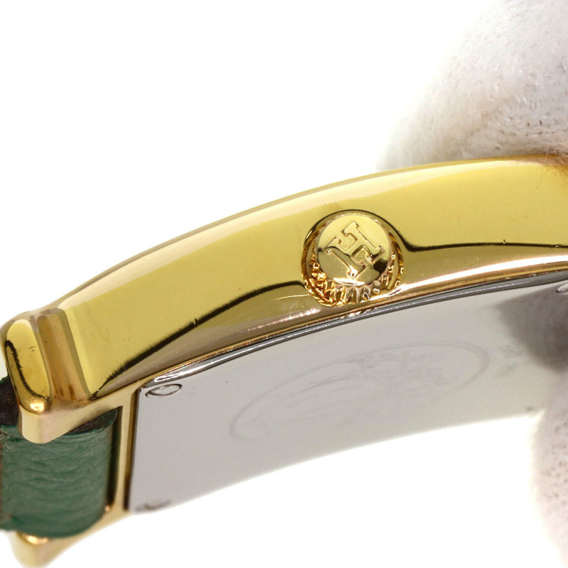 愛馬仕 HH1.201 H 女士腕錶,鍍金/皮革-15