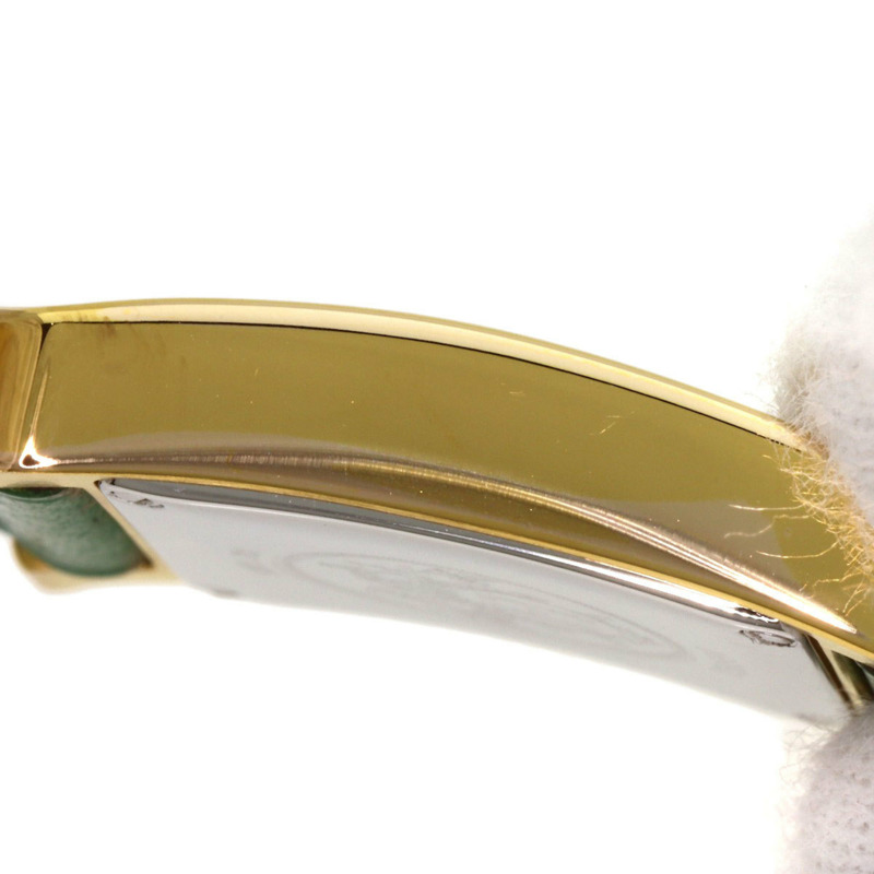 愛馬仕 HH1.201 H 女士腕錶,鍍金/皮革-19