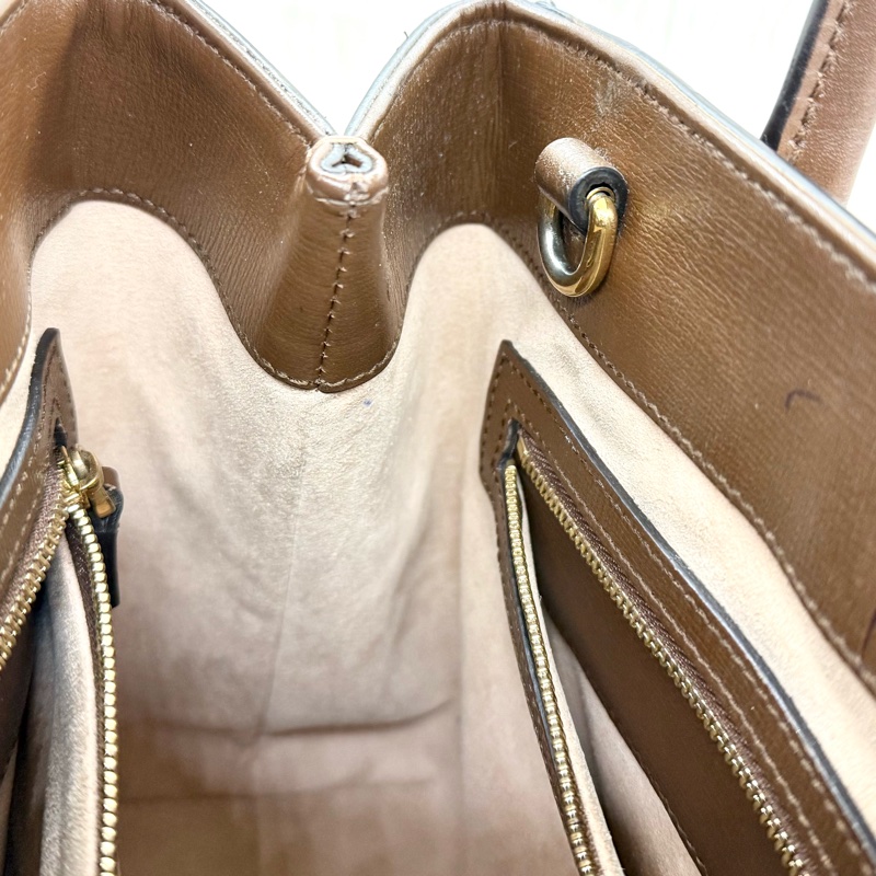 GUCCI原花拼棕牛皮Jackie1961手提托特包649016-18