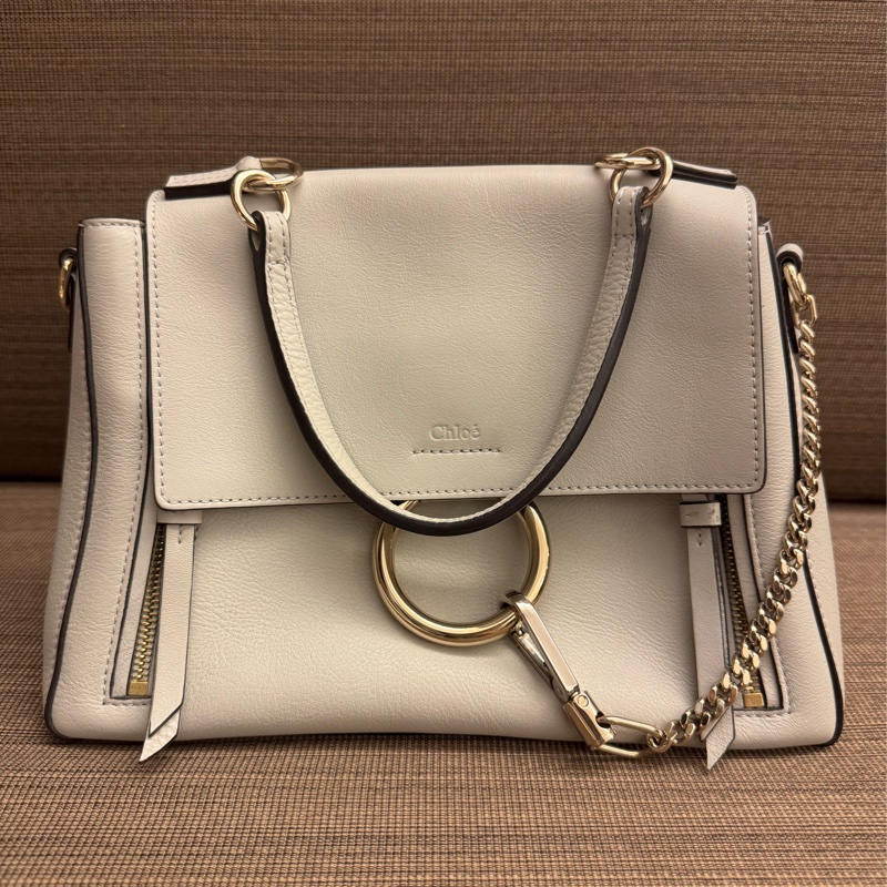 CHLOE faye daye M airy grey 購整齊全-0
