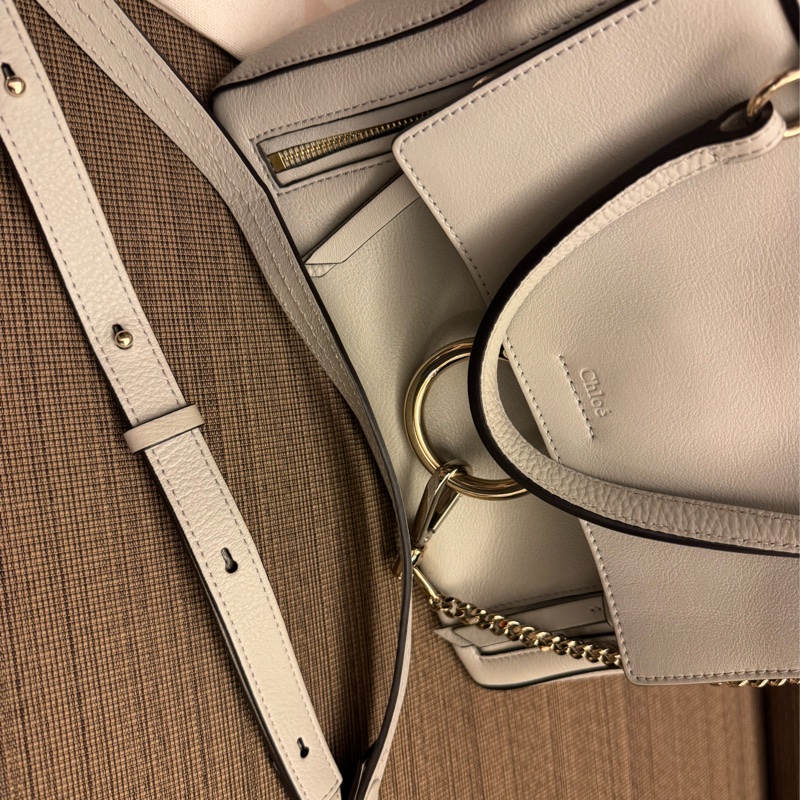 CHLOE faye daye M airy grey 購整齊全-11