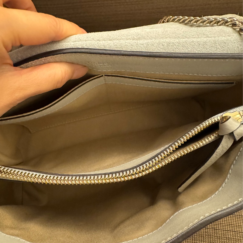 CHLOE faye daye M airy grey 購整齊全-14