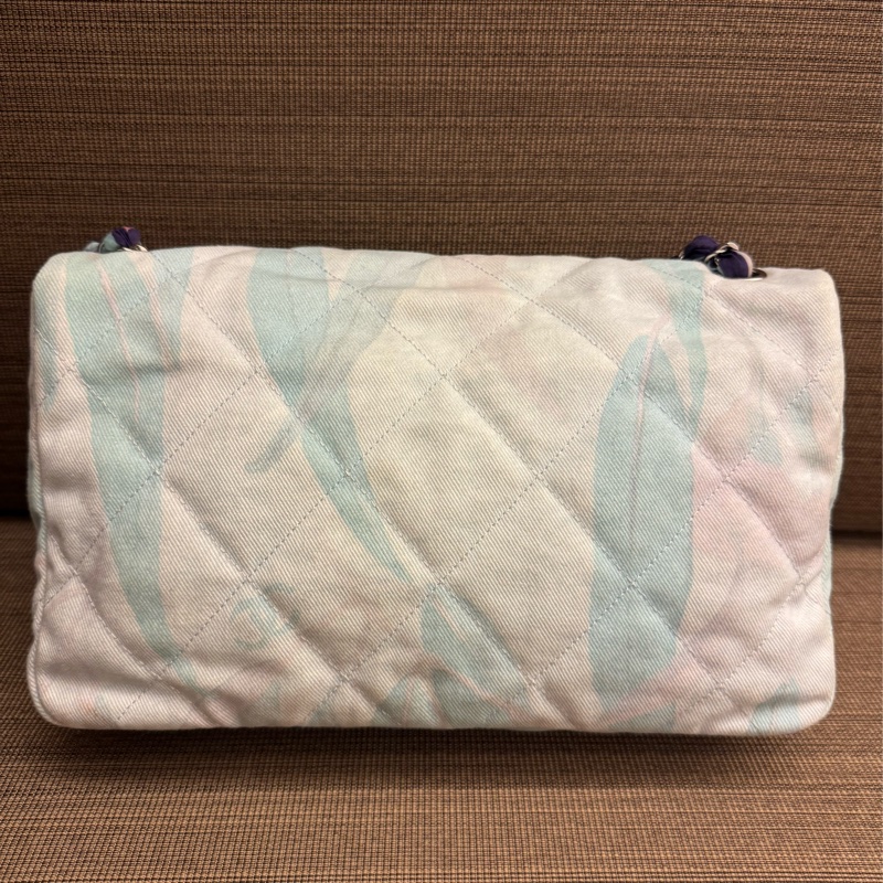 CHANEL 丹寧印染JUMBO 29開 彩繩-1