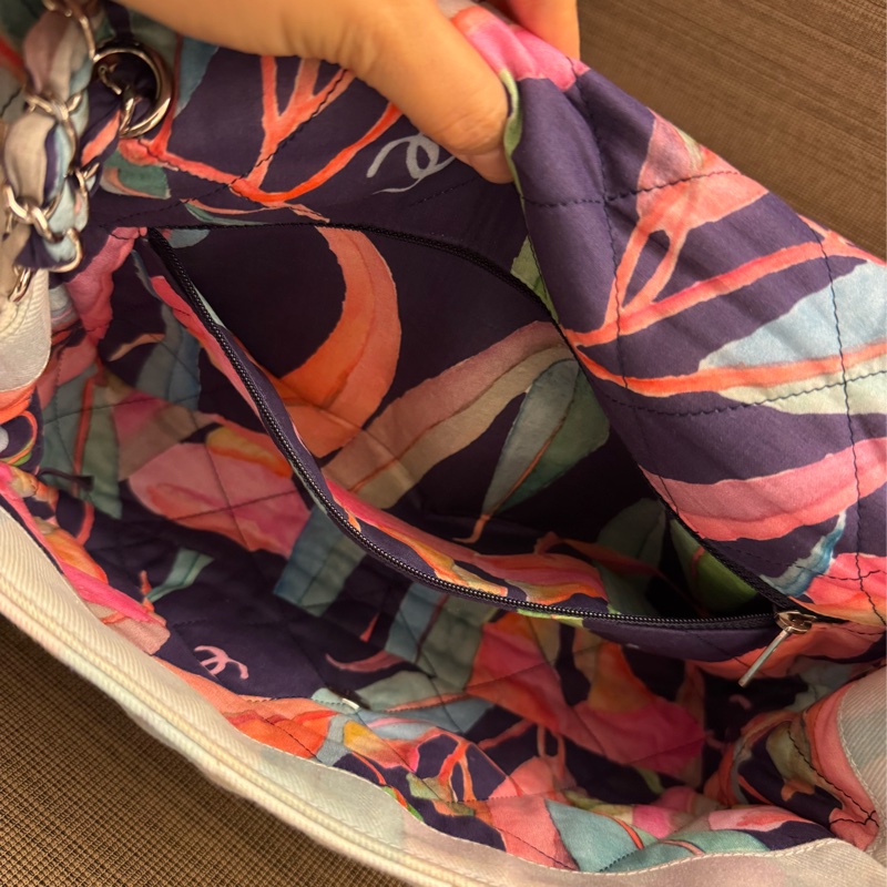 CHANEL 丹寧印染JUMBO 29開 彩繩-4