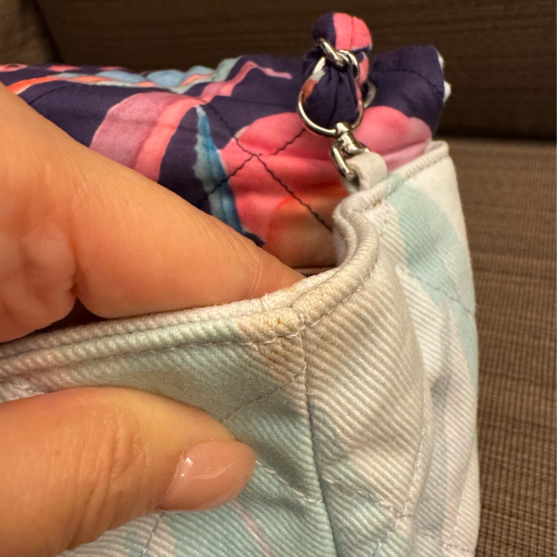 CHANEL 丹寧印染JUMBO 29開 彩繩-5