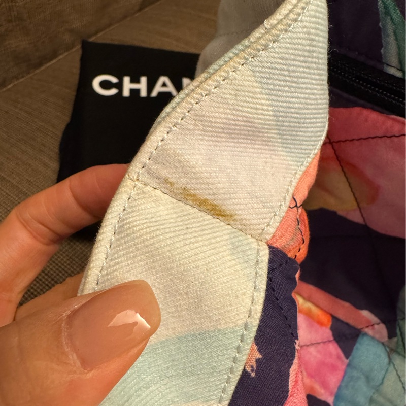CHANEL 丹寧印染JUMBO 29開 彩繩-6