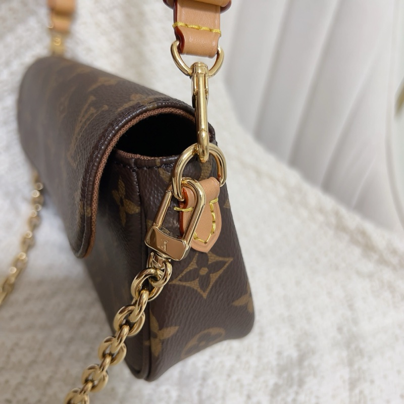 LOUIS VUITTON＊Wallet on Chain Ivy＊製造日期2024/08/26＊贈內膽包防磨扣-15