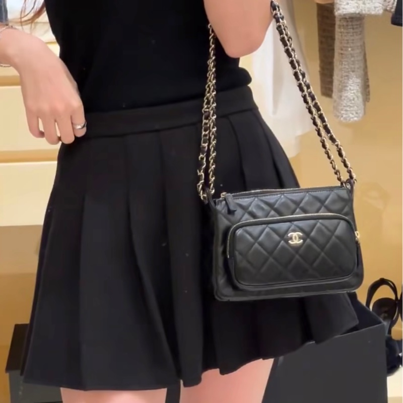 香奈兒 Chanel 25C 相機包 斜揹/肩揹包/手提（小紅書超紅款式） 可放大手機-2