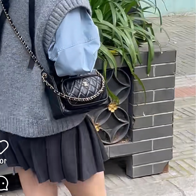 香奈兒 Chanel 25C 相機包 斜揹/肩揹包/手提（小紅書超紅款式） 可放大手機-3