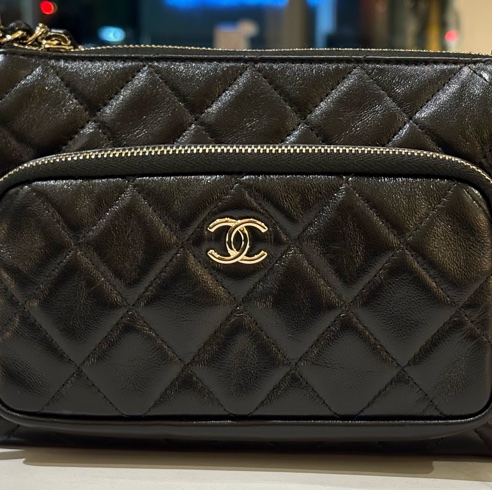 香奈兒 Chanel 25C 相機包 斜揹/肩揹包/手提（小紅書超紅款式） 可放大手機-4