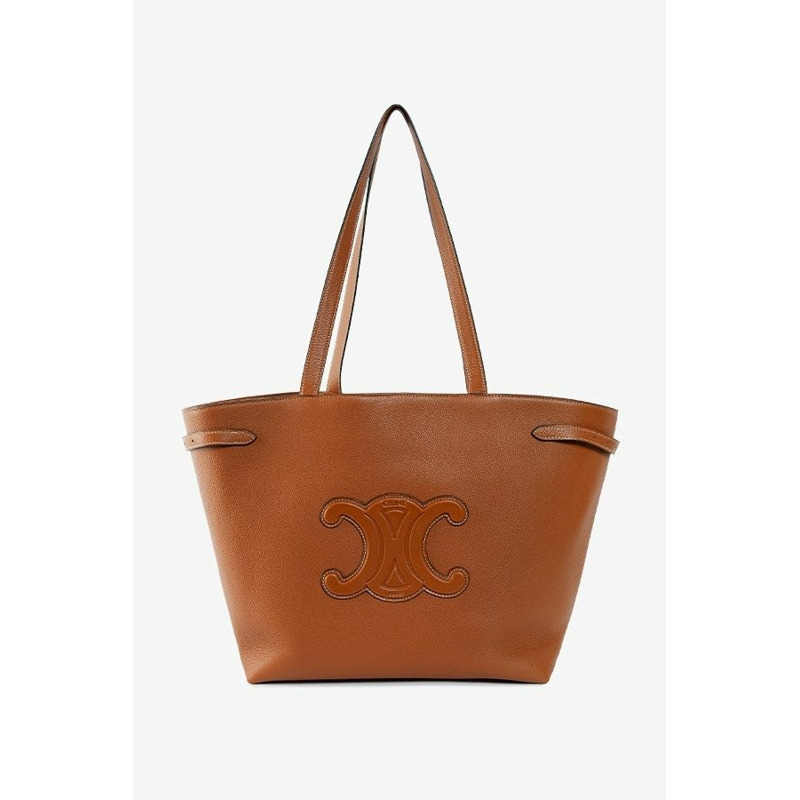 CELINE 中號 Triomphe 粒面小牛皮 Anais Cabas 包 116853ENY 04LU 1374-0