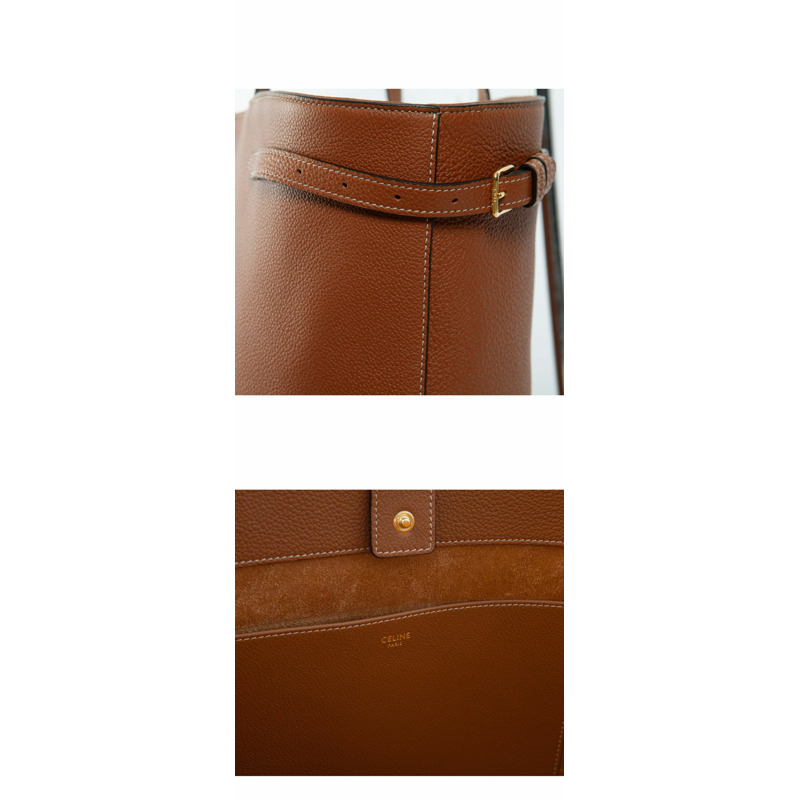 CELINE 中號 Triomphe 粒面小牛皮 Anais Cabas 包 116853ENY 04LU 1374-7