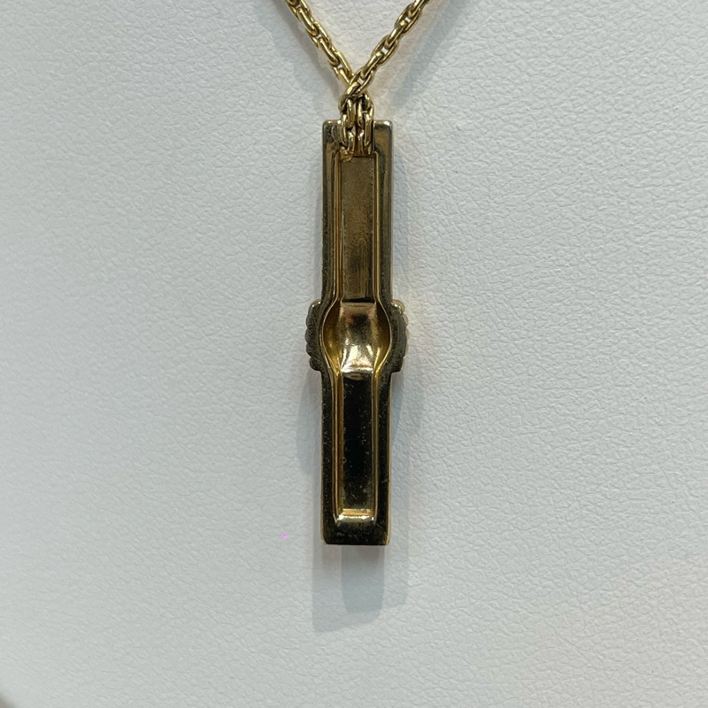 Dior 中古黑金唇膏造型項鏈 XA965-2