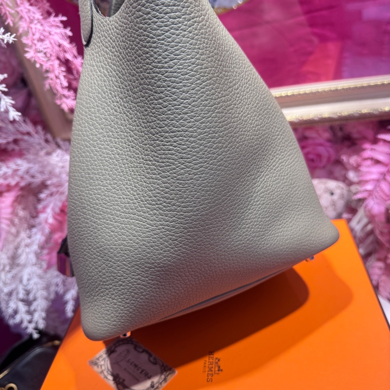 Hermes 22cm菜籃子/王吉娜古董精品-5