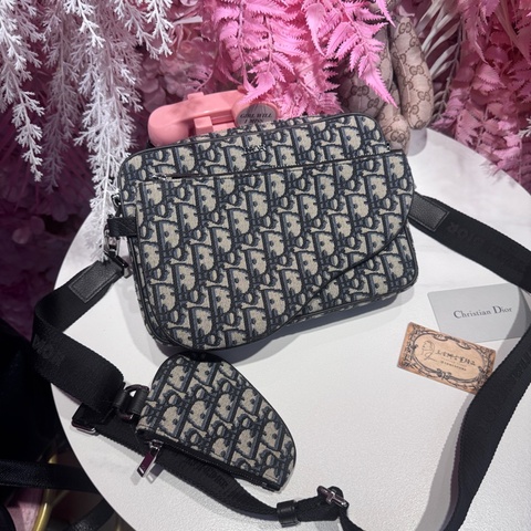 Dior 三合一斜背包/王吉娜古董精品