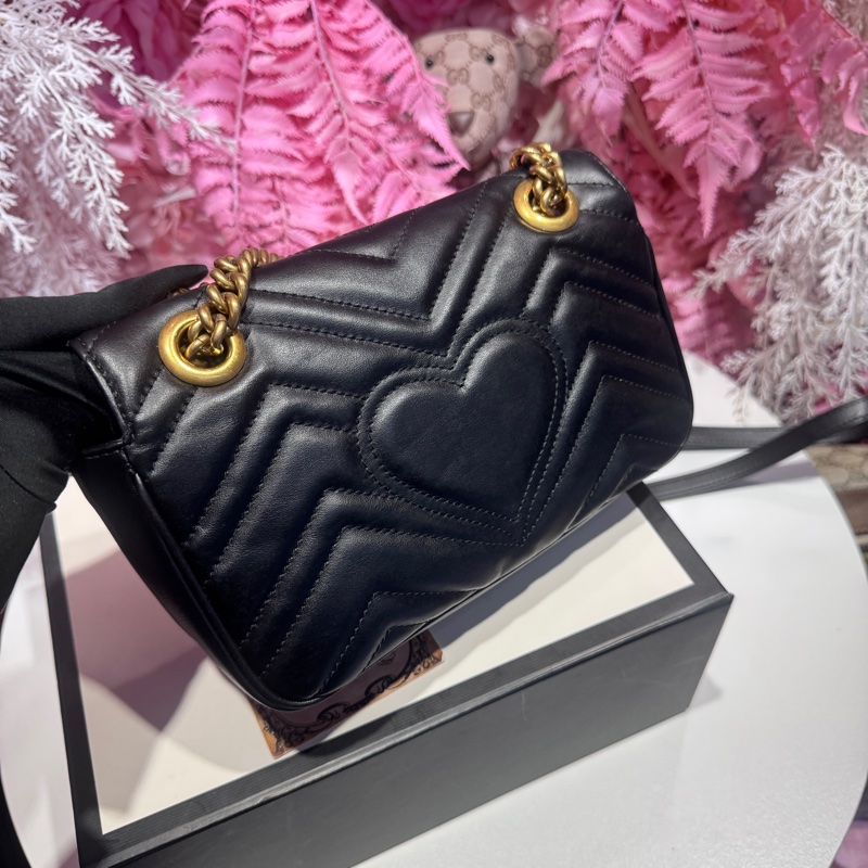 Gucci 馬蒙斜背包/王吉娜古董精品-6