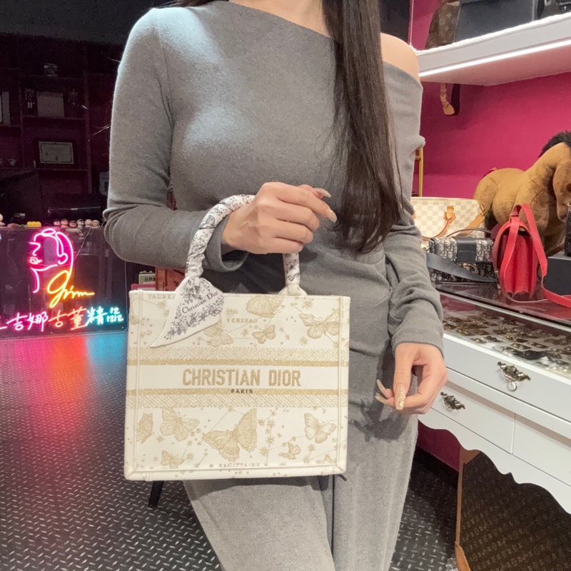 Dior 托特包小號tote/全新/王吉娜古董精品-1