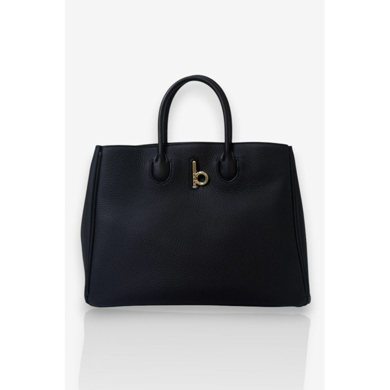 BURBERRY 25FW 馬術之夜提花Logo小搖馬手提包 8099401 A1189 1649-0