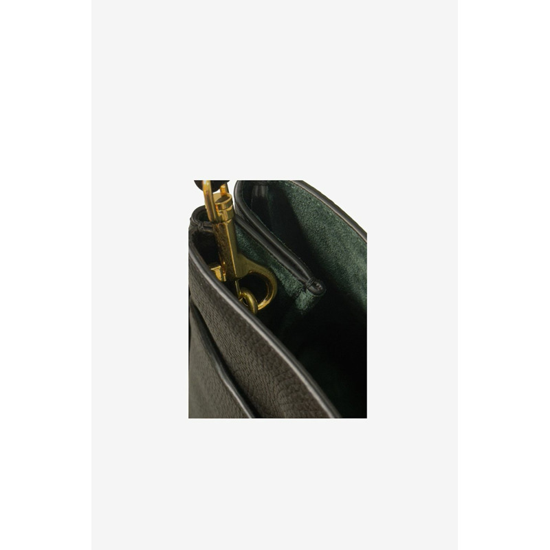 BURBERRY 25FW 馬術之夜提花Logo小搖馬手提包 8099401 A1189 1649-10