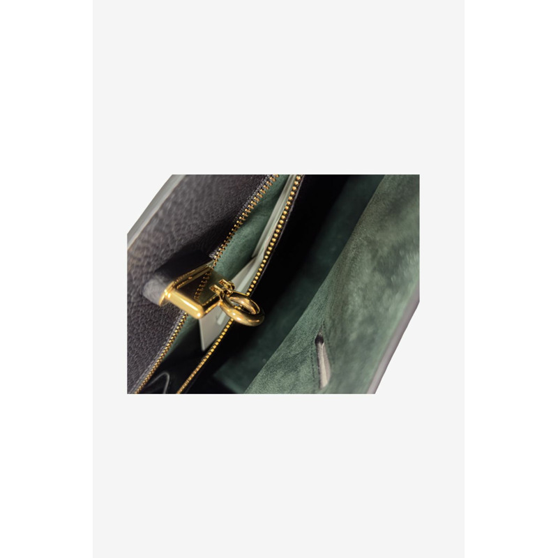 BURBERRY 25FW 馬術之夜提花Logo小搖馬手提包 8099401 A1189 1649-19