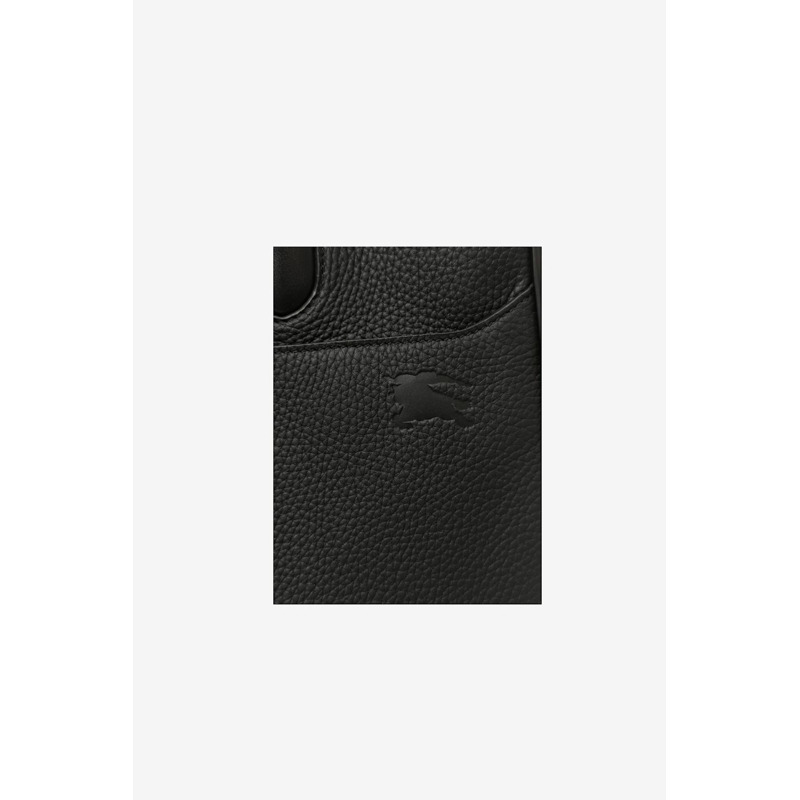BURBERRY 25FW 馬術之夜提花Logo小搖馬手提包 8099401 A1189 1649-20