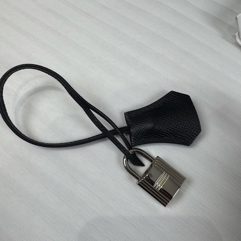 Hermes 愛馬仕黑銀Birkin 30 Ep皮-18