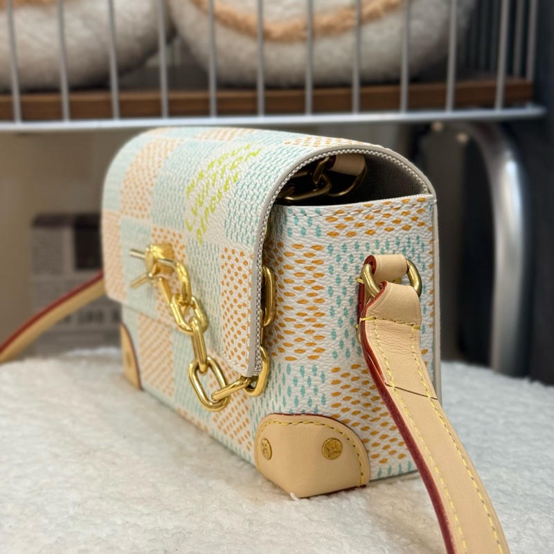 （閒置品）Lv steamer 盒子包 菲董聯名 ✨最新晶片款-2