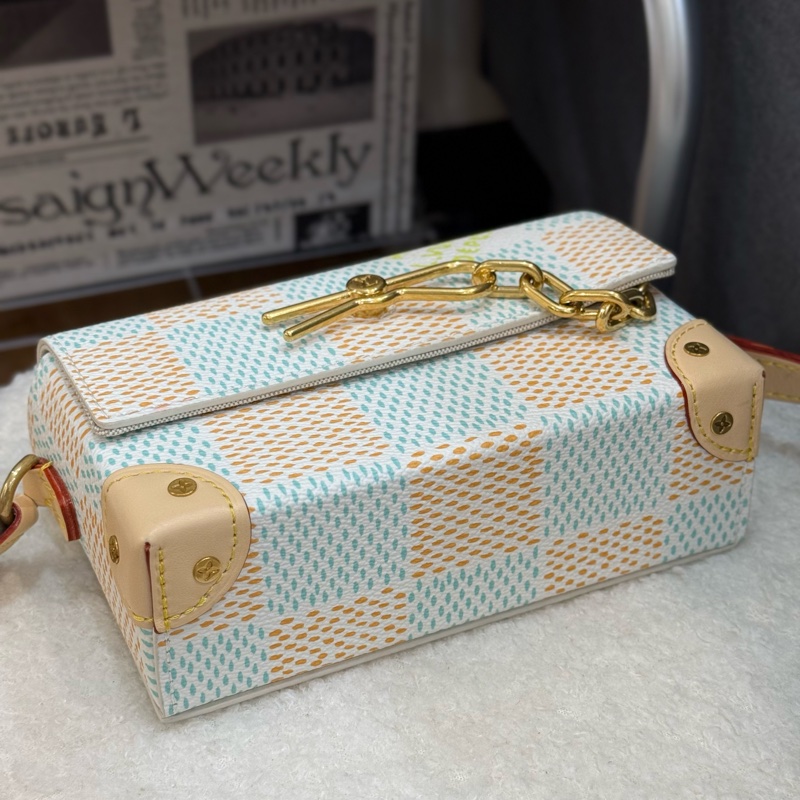 （閒置品）Lv steamer 盒子包 菲董聯名 ✨最新晶片款-3