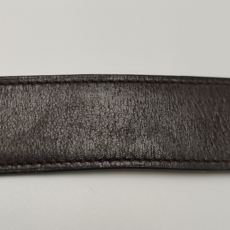 HERMES 牛皮拼色H皮帶 雙面腰帶-9