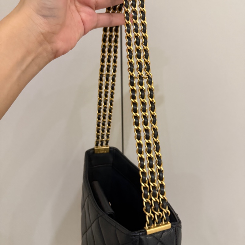 Chanel 三層鏈hobo包-3