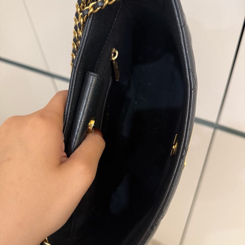 Chanel 三層鏈hobo包-9