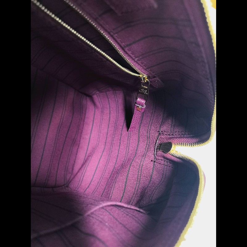 LV speedy25酒紅色手提包-27