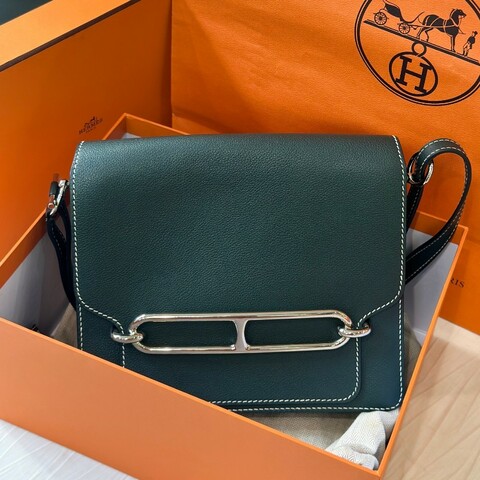 Hermes roulis松柏綠豬鼻子23 ec皮 A刻