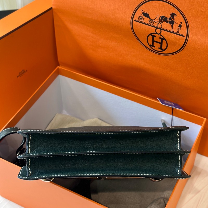 Hermes roulis松柏綠豬鼻子23 ec皮 A刻-3