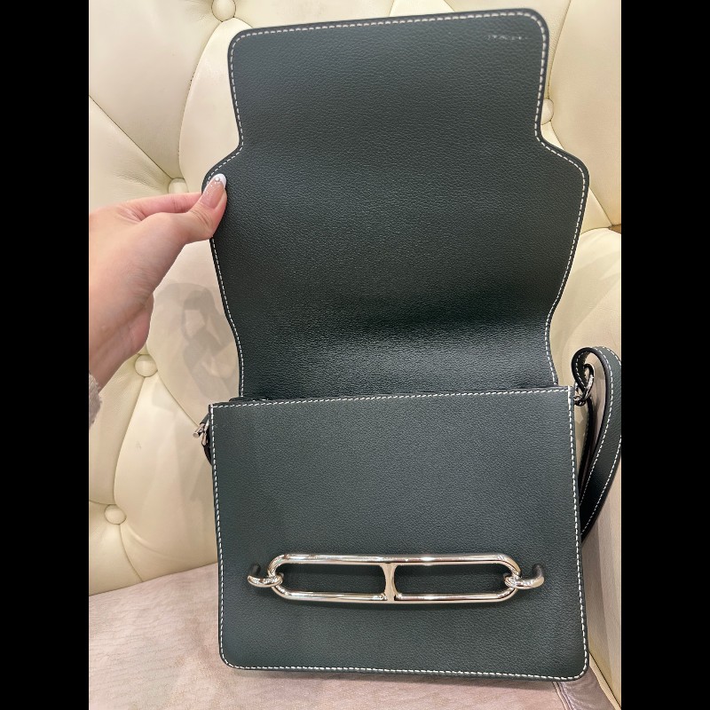 Hermes roulis松柏綠豬鼻子23 ec皮 A刻-9