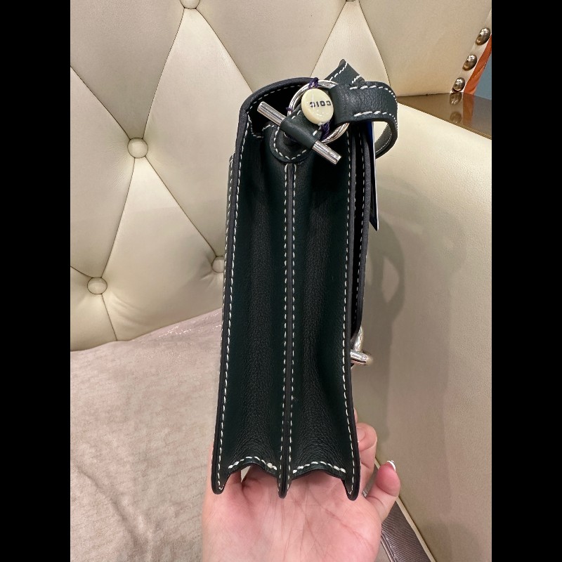 Hermes roulis松柏綠豬鼻子23 ec皮 A刻-18