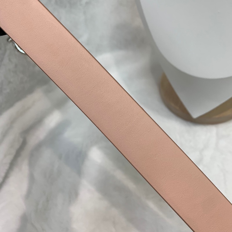 Ferragamo 粉鑽扣粉紅腰帶 XA897-10