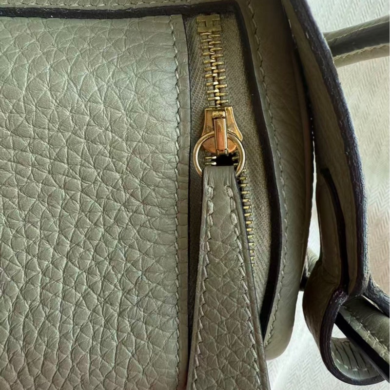 🌈Hermes🧡Mini Lindy一代🧡Q1鼠尾草金扣🌈98.5新🌟有單🌟Stamp B🌟-4