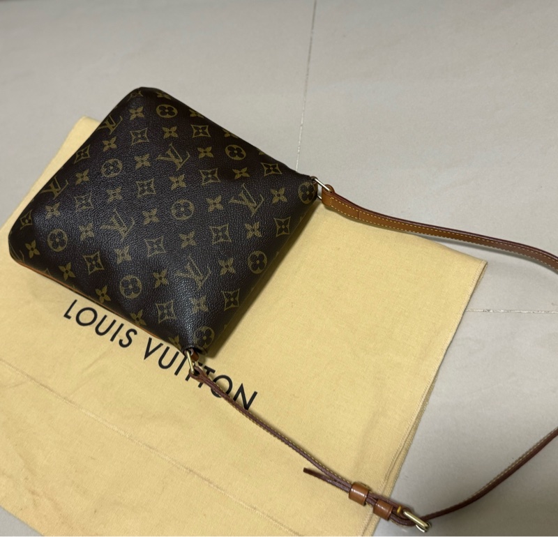 Louis Vuitton LV王菲包/LV Vintage/LV豎款王菲包/LV直版王菲包/路易威登/LV肩背包/LV斜背包/LV中古包-11