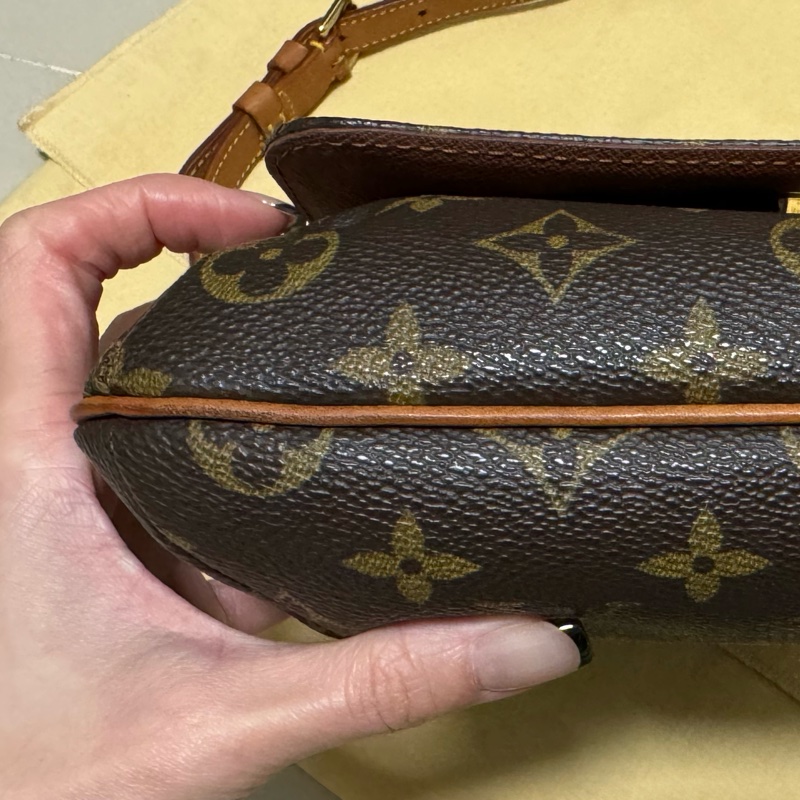Louis Vuitton LV王菲包/LV Vintage/LV豎款王菲包/LV直版王菲包/路易威登/LV肩背包/LV斜背包/LV中古包-48