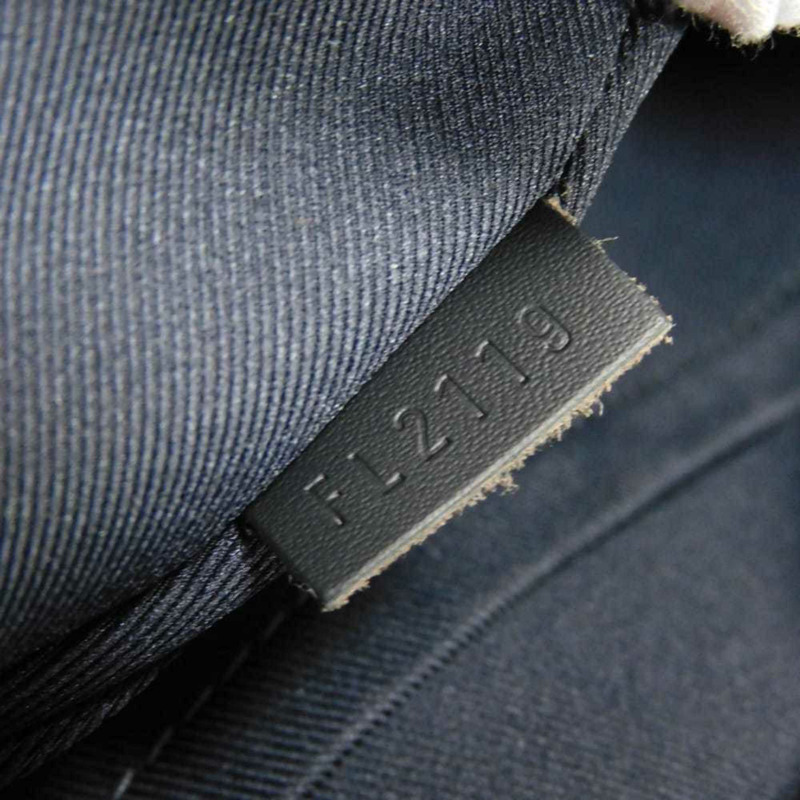 路易威登 Discovery Daypack 雙肩包，海軍藍，19AW Damier Cobalt Lace 迷彩，橙色，N40157，男士包-10