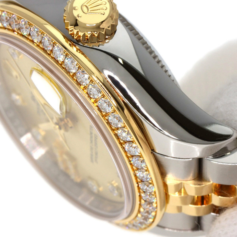 勞力士 279383RBR Datejust Star IX 鑲鑽錶圈腕錶，精鋼/18K 白金（18K 金）材質，女士款-10