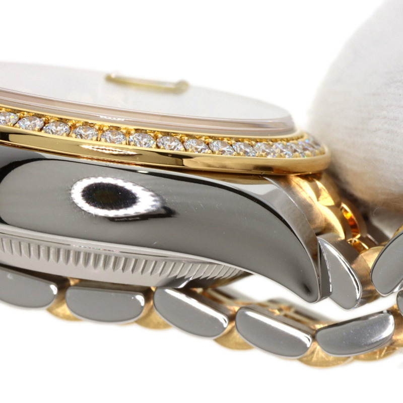 勞力士 279383RBR Datejust Star IX 鑲鑽錶圈腕錶，精鋼/18K 白金（18K 金）材質，女士款-11