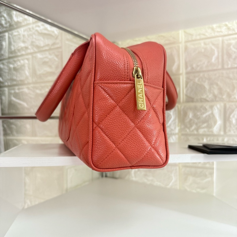 Chanel 香奈兒魚子醬保齡球小號帶卡-2