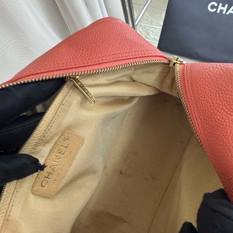 Chanel 香奈兒魚子醬保齡球小號帶卡-6